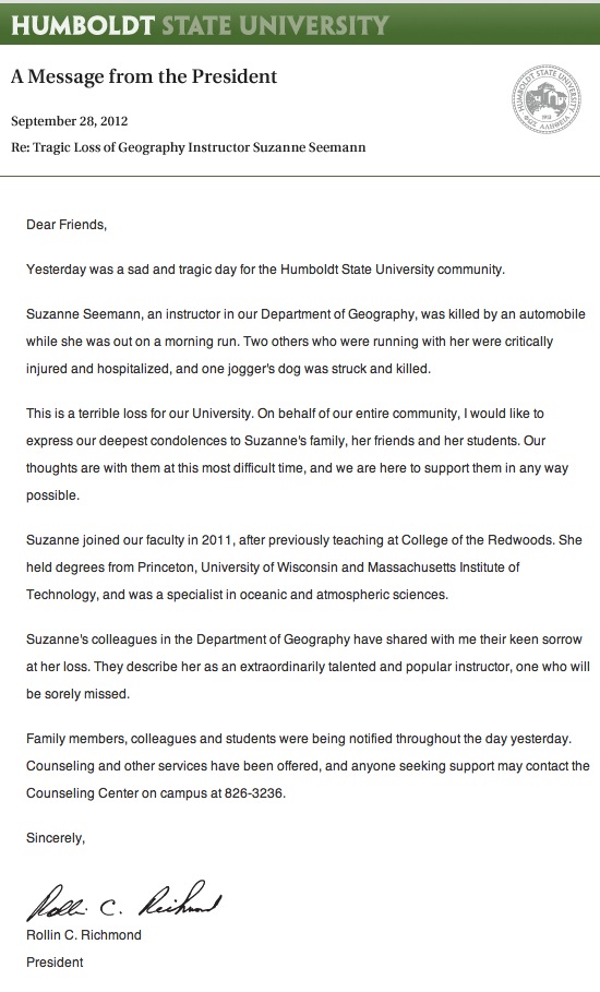 Richmond's Message