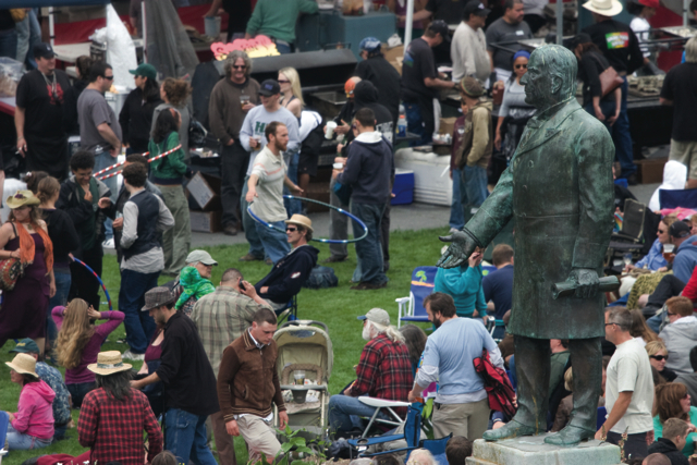 Oyster Festival crowds have swelled in recent years to the point, says Arcata Main Street, where a new approach is needed.