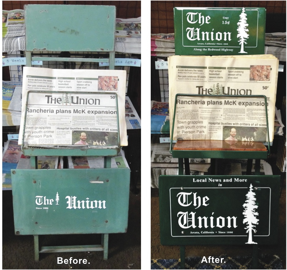 Rack Before:After